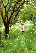 Thomas Cooper Gotch The Orchard oil painting picture wholesale